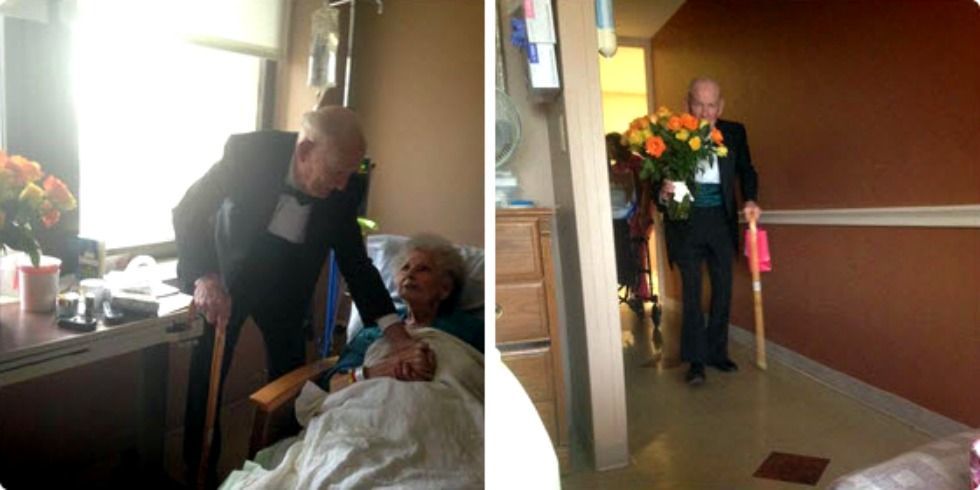 Husband Surprises Hospitalized Wife in the Sweetest Way on 