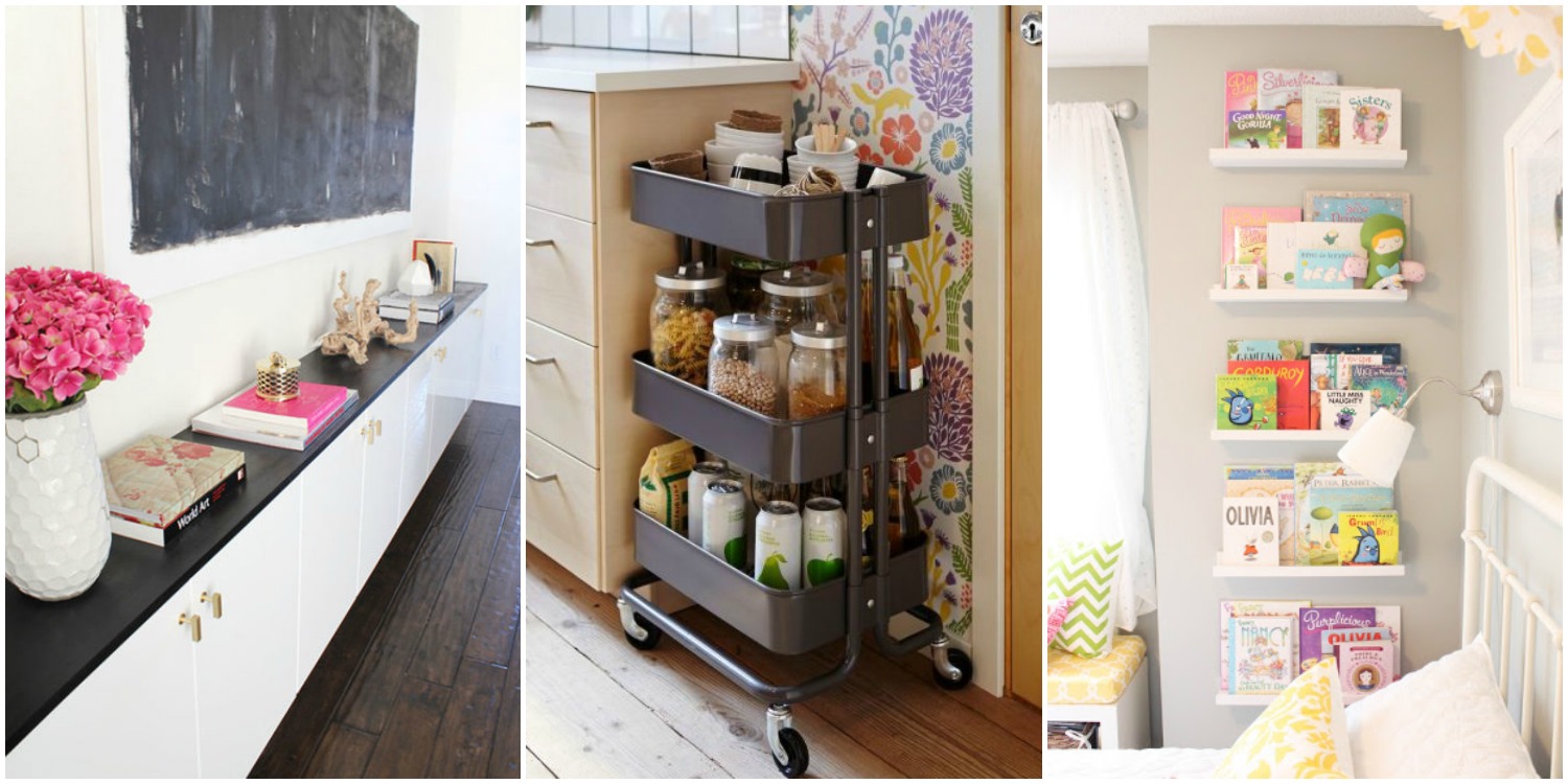 15 IKEA Storage Hacks Storage Solutions With IKEA Products
