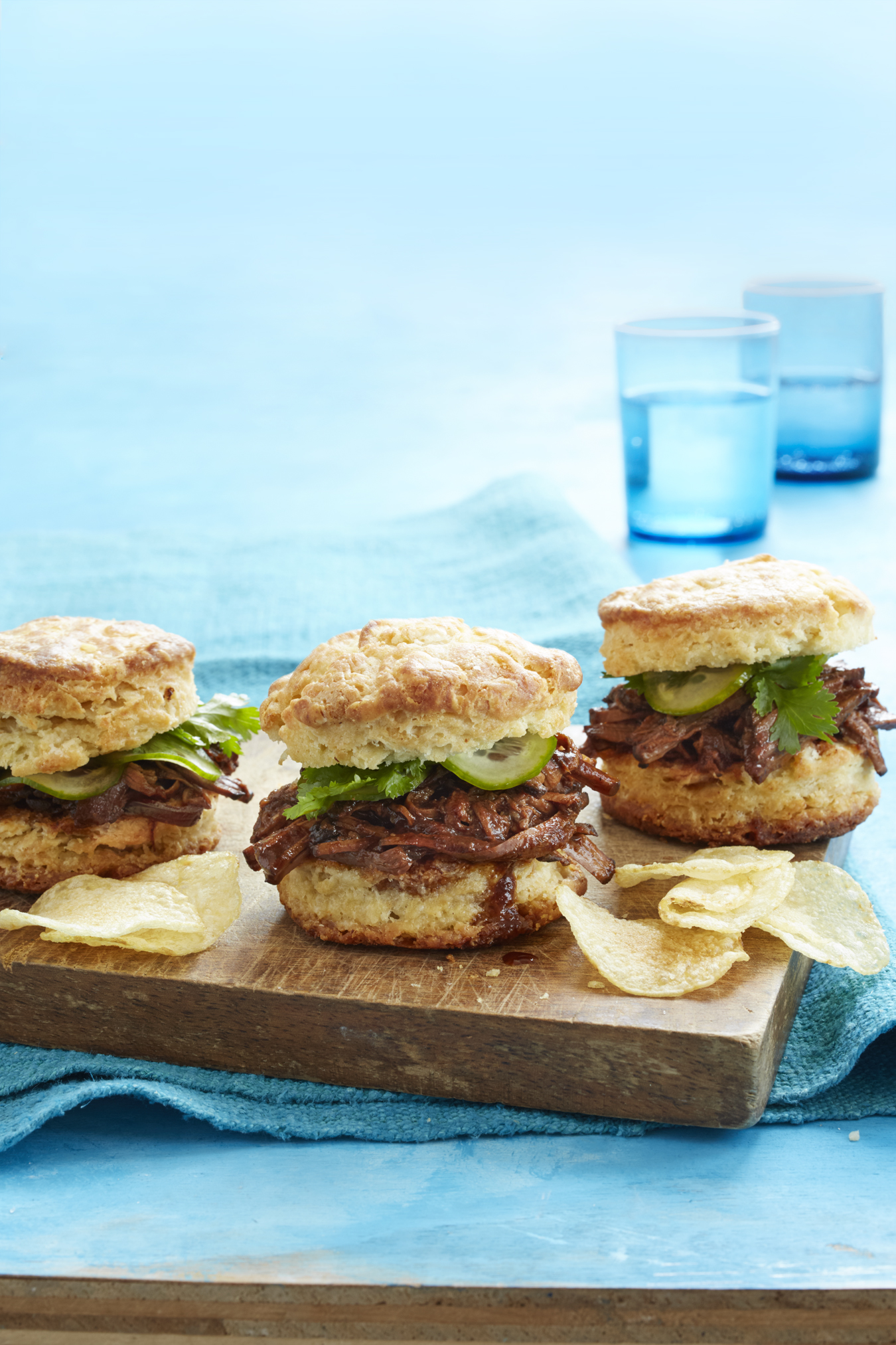 Best Smoky Pulled Brisket Biscuits Recipe