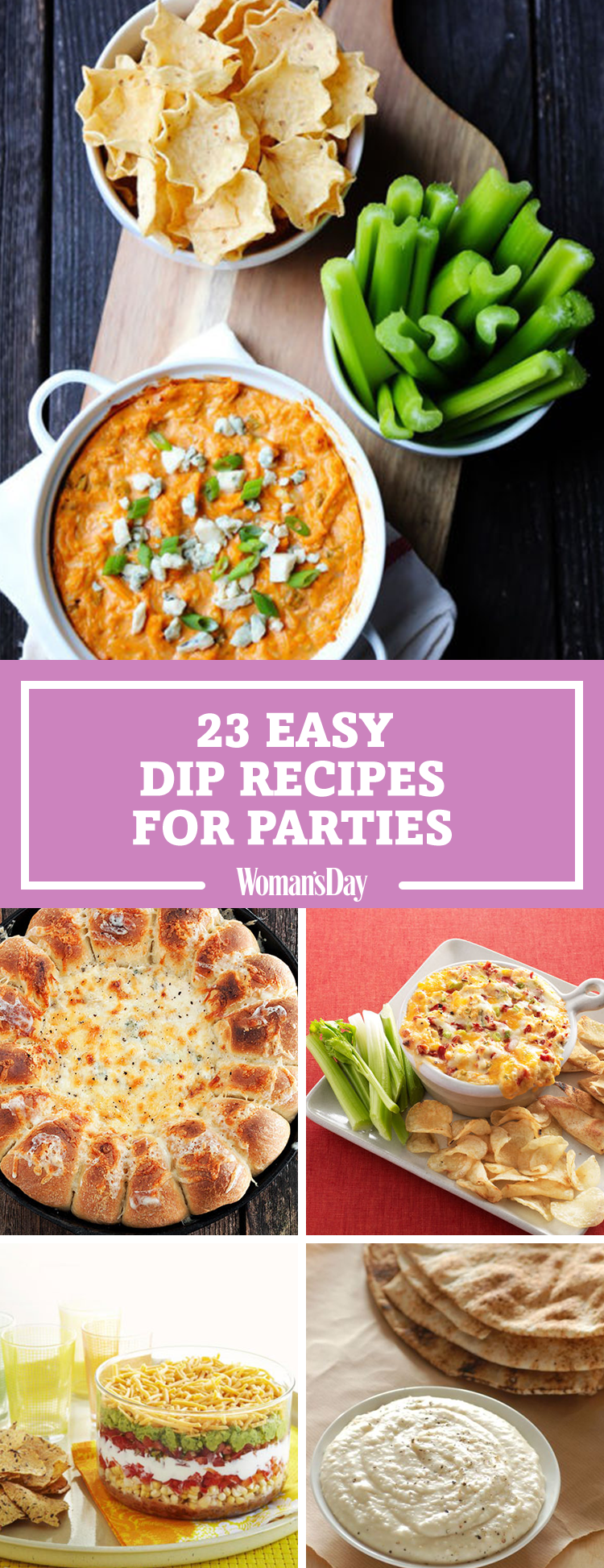 24 Incredibly Easy Dip Recipes Your Party Guests Will Obsess Over Hot