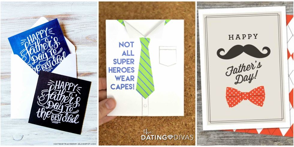 father s day card template