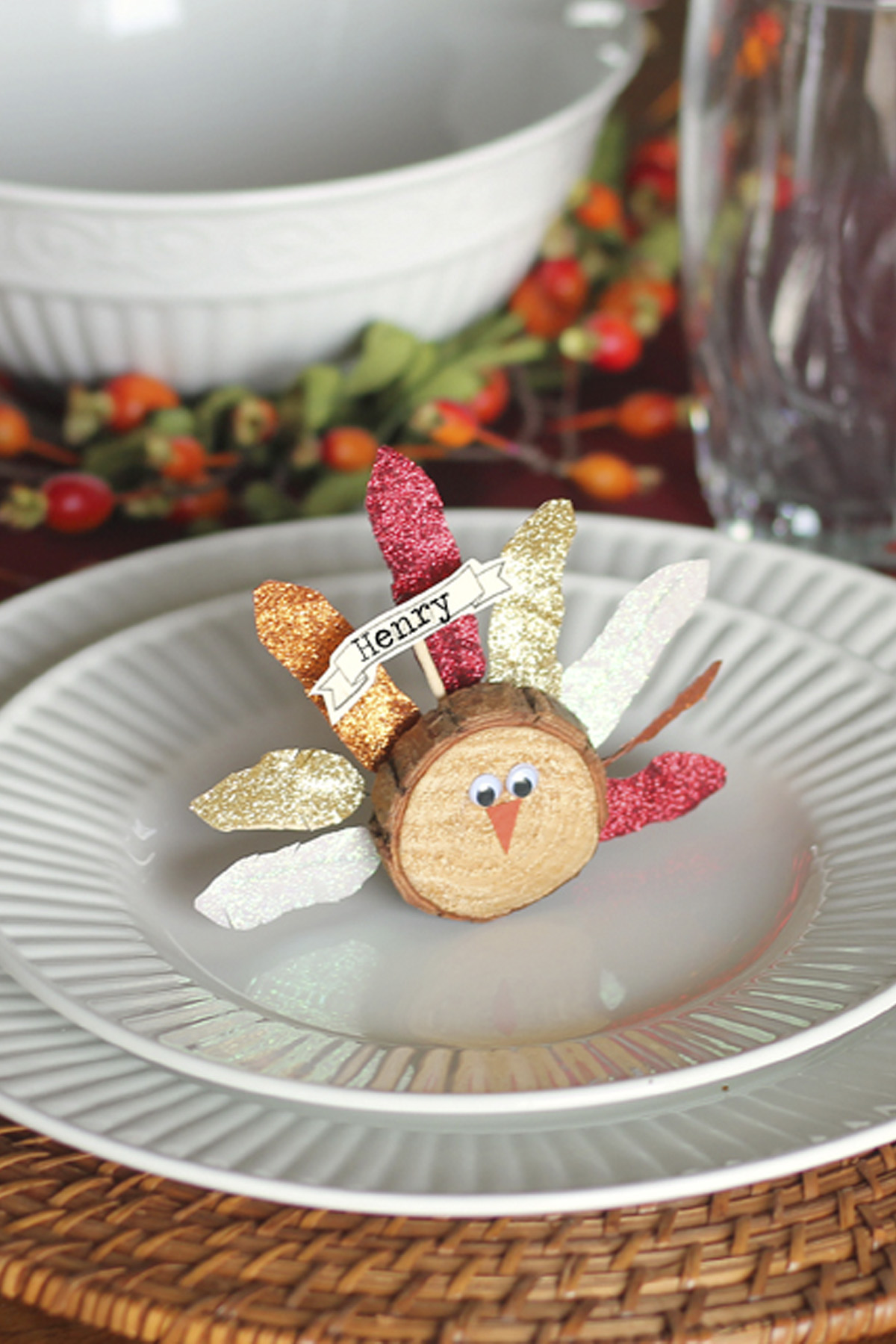 9 DIY Thanksgiving Place Cards Craft Ideas For Fall Table Name Cards