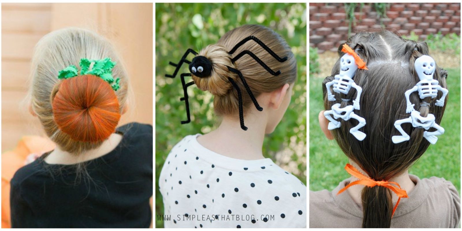 8 Halloween Hair Ideas For Kids Easy Halloween Hair Tutorials For Kids