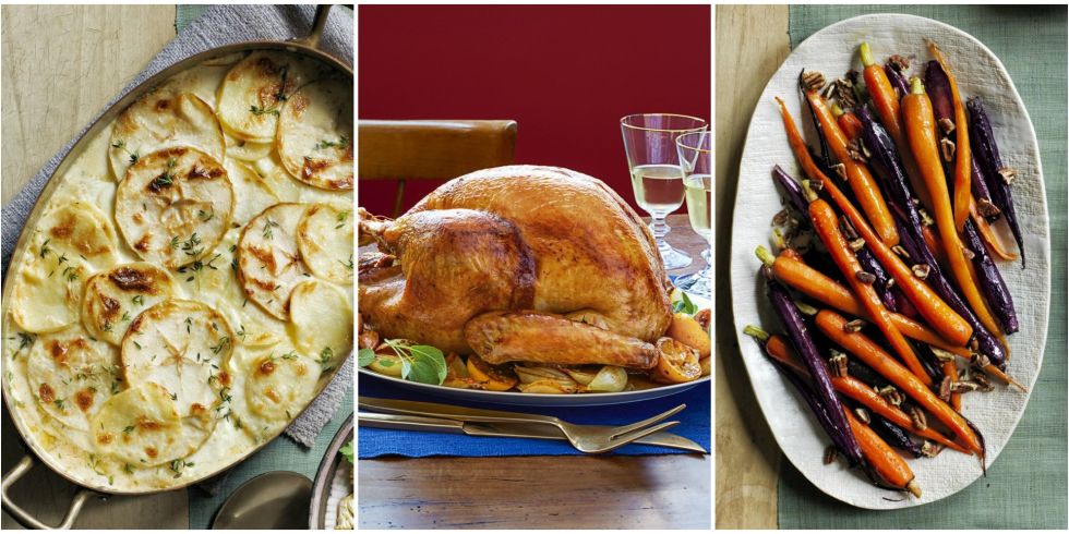 thanksgiving dinner menu