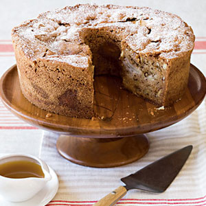Apple Walnut Cake With Apple Cider Glaze Apple Walnut Cake With Apple Cider Glaze