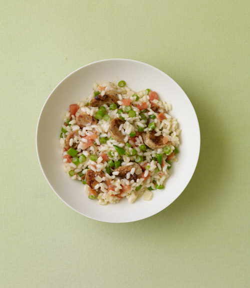 Chicken Sausage, Green Bean & Tomato Risotto Easy Risotto Recipes