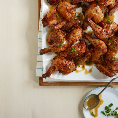 2019 year - Spice-Rubbed Roast Cornish Hens 2019 year