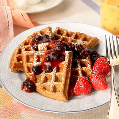 Martys Whole-Wheat Waffles