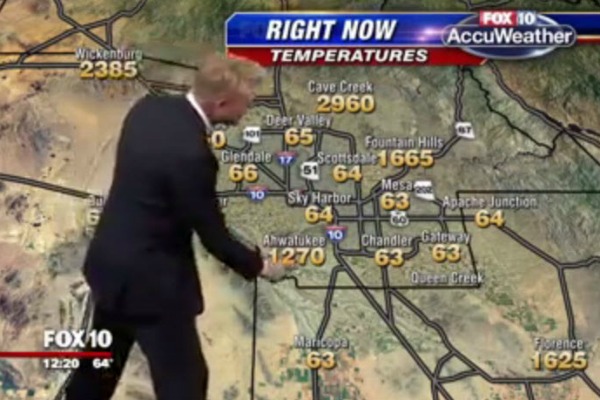 super hot meteorologist
